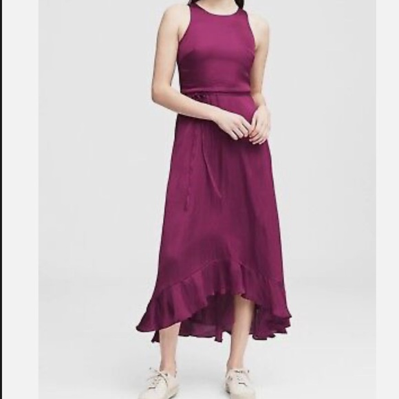 Banana Republic FIT-AND-FLARE MAXI DRESS - Picture 9 of 10